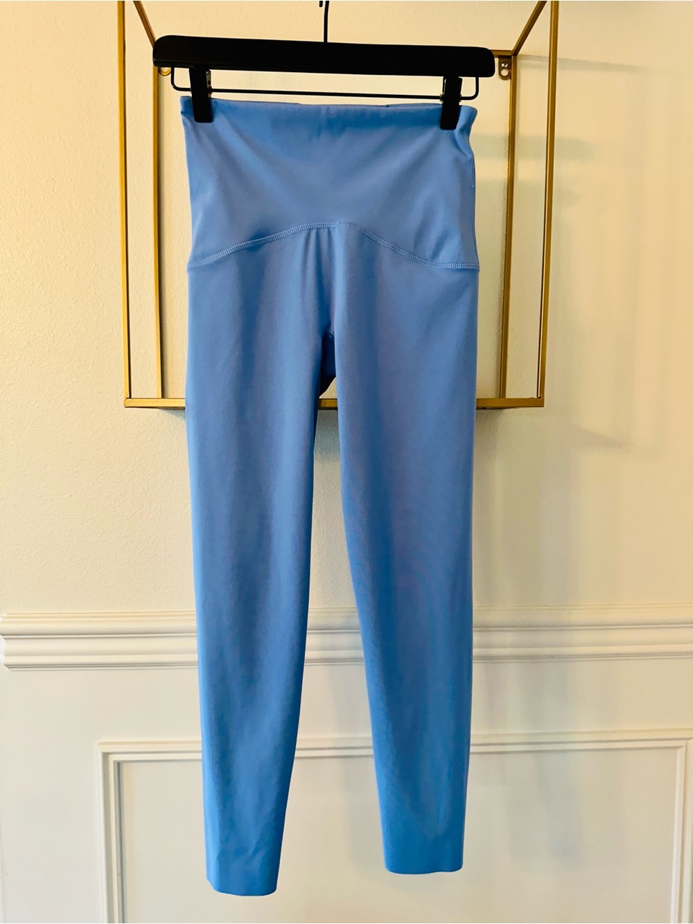 Spanx High-Waist Blue Women's Active Leggings